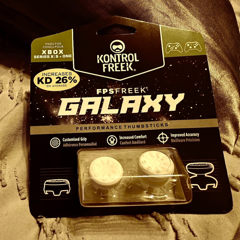 FPS Freek Galaxy Performance Thumbsticks for Xbox - White